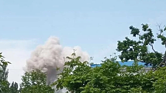 Взрив в пристанището на окупирания Бердянск (ВИДЕО)
