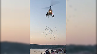 Какво ви чака, ако си правите кефа с хеликоптер над плажуващи и хвърляте банкноти с Бай Тошо?