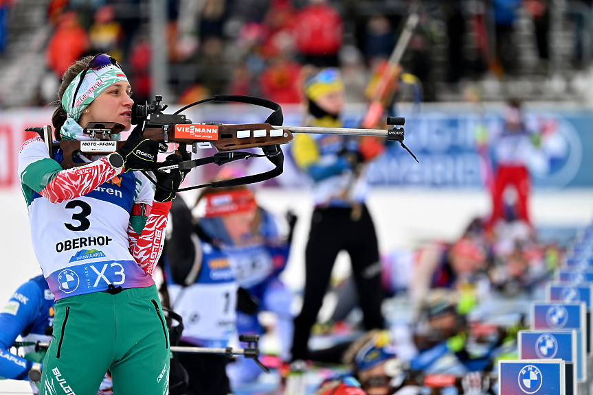 Страхотна! Милена Тодорова завърши втора на Световната купа по биатлон