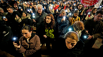 Десетки хиляди блокираха Ниш за 18 часа