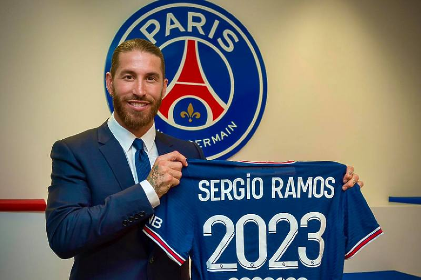 Рамос с рекорден червен картон