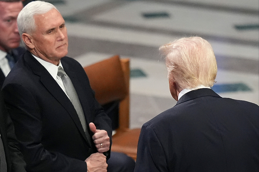 Фондация на Кенеди ще почете Пенс с награда за смелост - не отстъпил при щурма на Капитолия