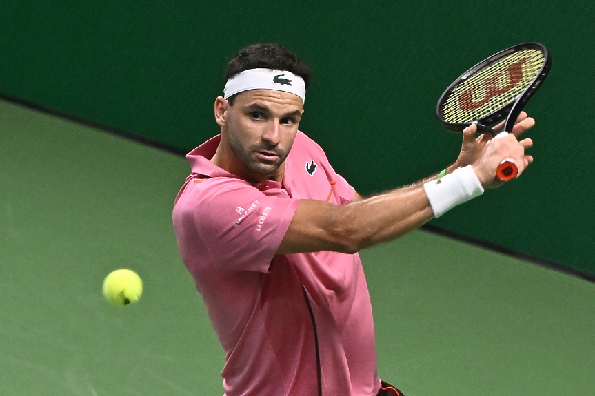 Григор Димитров отива на четвъртфинала на турнира от сериите 