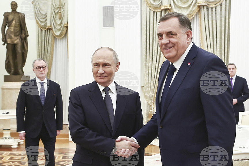 Търсеният от Интерпол Додик - при Путин в Москва