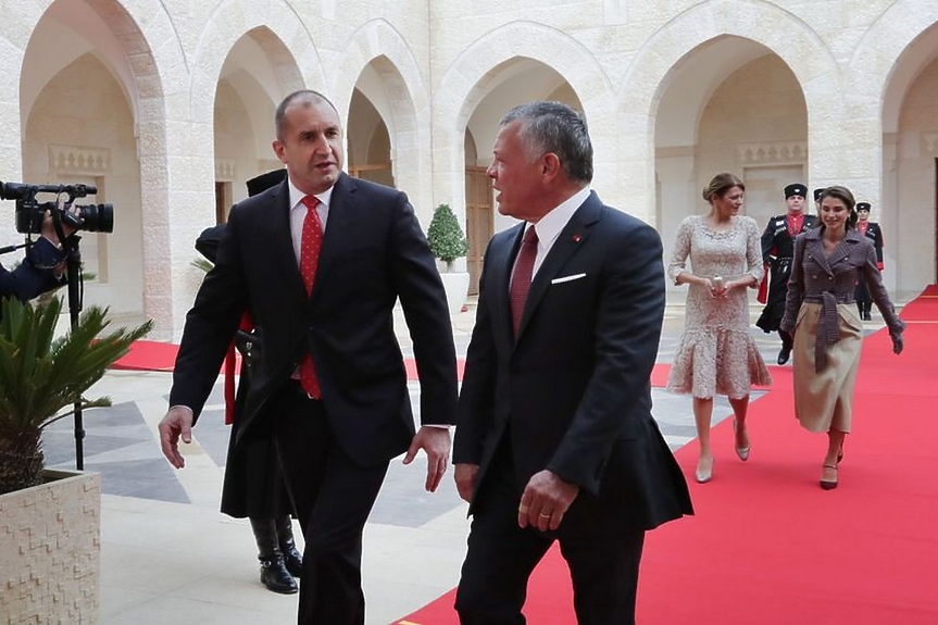 Радев и кралят на Йордания съорганизират среща на високо равнище с 