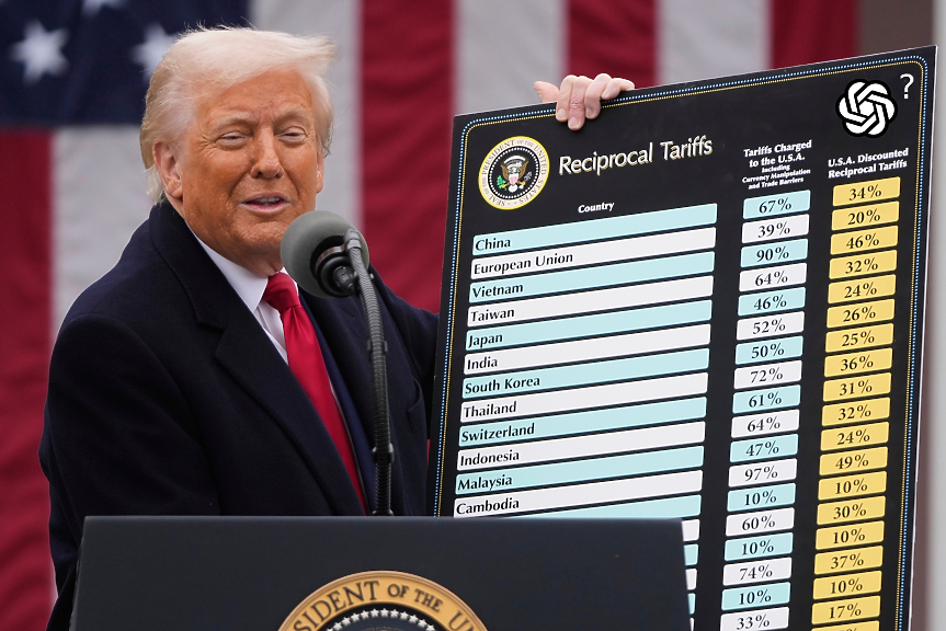 104% за Китай, 20% за ЕС - новите мита на Тръмп влязоха в сила