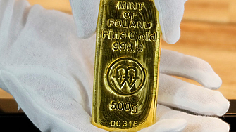 Златото с нови рекорди - 3115 долара за тройунция