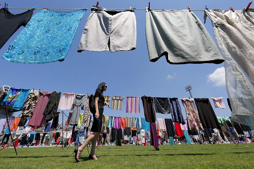 По-малко пране в пералня - по-малко пластмаса