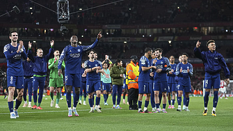 ПСЖ удари “Арсенал” в Лондон и е на крачка от финала в Шампионската лига