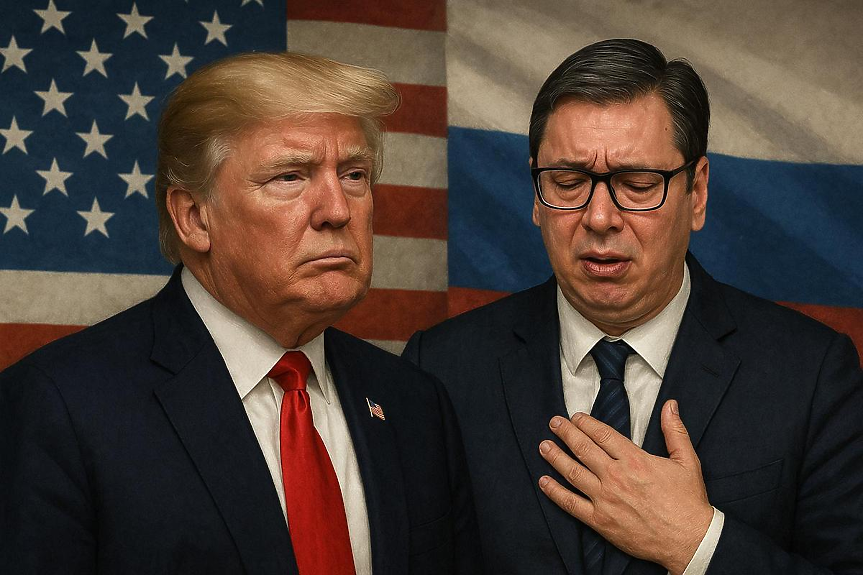 ДЕНЯТ В НЯКОЛКО РЕДА: (Д)ефектът „Тръмп“ и кръвното на Вучич