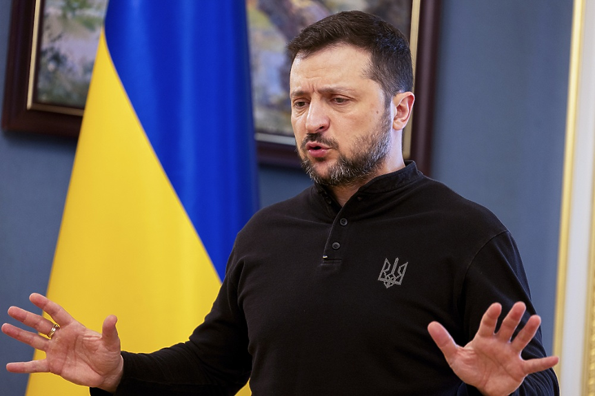 Зеленски: Ще се съберем отново на един мирен Великден. Злото може да има своя час, но Бог ще има своя ден
