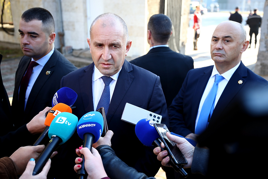 Румен Радев: Само партията, която лично аз обявя, може да бъде моя партия (ВИДЕО)