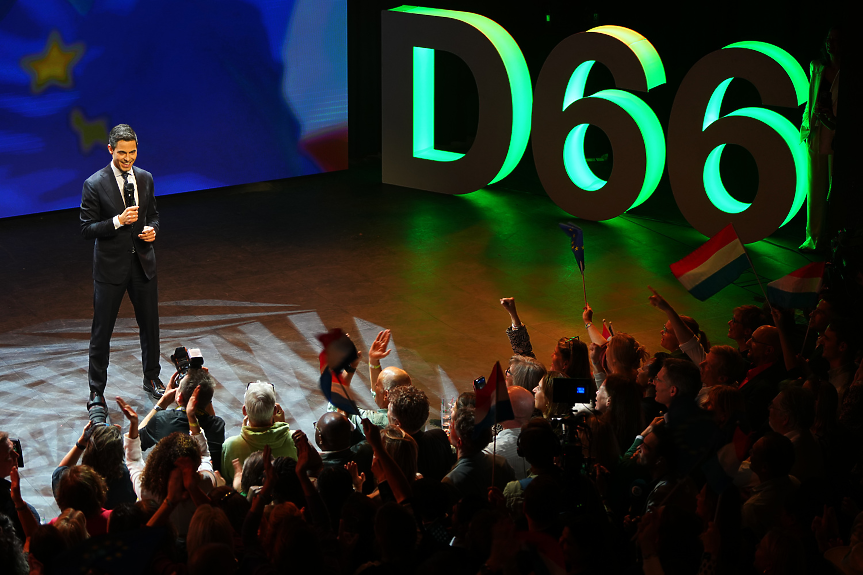 Изборите в Нидерландия: проевропейската D66 дели първото място с партията на Вилдерс