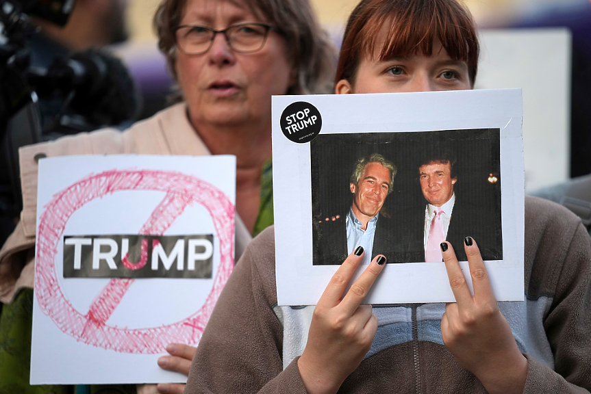 Тръмп е знаел  за трафика на непълнолетни момичета от Епстийн и се е възползвал от тях, твърдят демократи