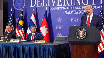 Тайланд и Камбоджа подписаха примирие пред Тръмп