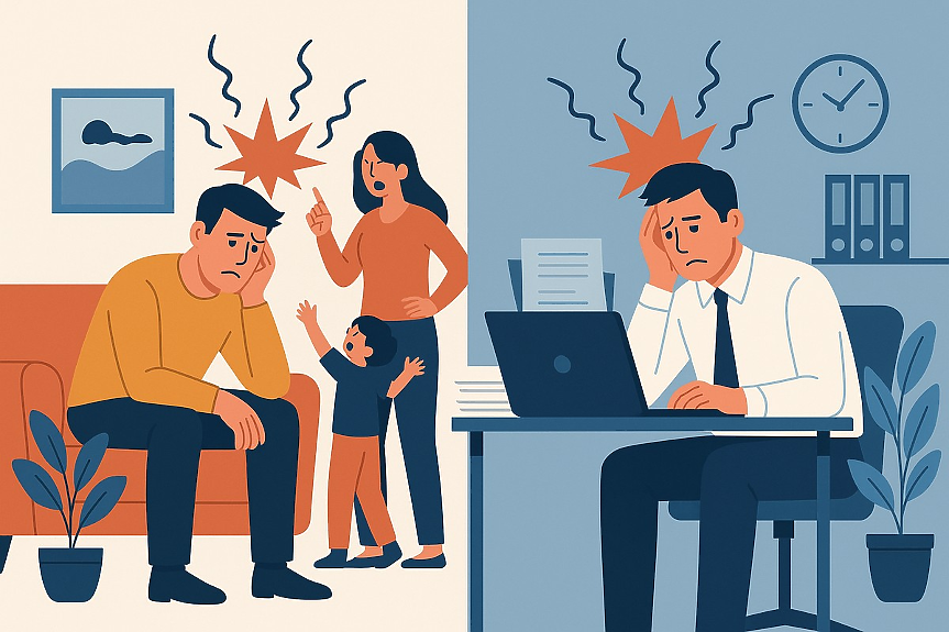 Половината българи смятат, че стресът у дома вреди на здравето им