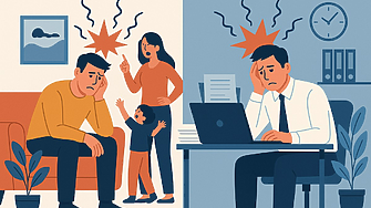 Половината българи смятат, че стресът у дома вреди на здравето им