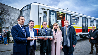 Ето ги новите влакчета за метрото - 