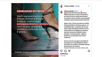 Арести в Бразилия по български сигнал за порновидеа с насилие над животни
