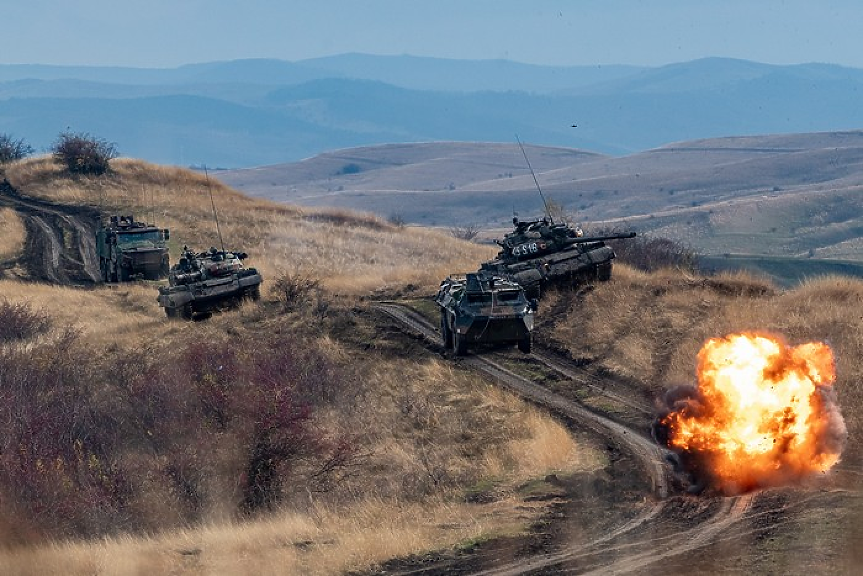 Наши военни тренираха в Румъния бързо разгръщане (ВИДЕО)